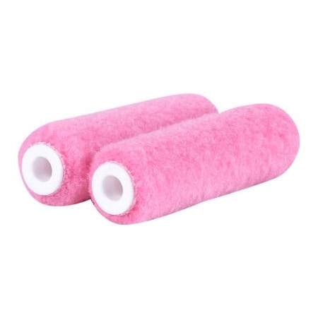 Quali-Tech Mfg RollerLite 4in x 1/4in Shed-Resistant Motech Mini Roller Covers, 2/Pack 24/Case - 4EMT025D